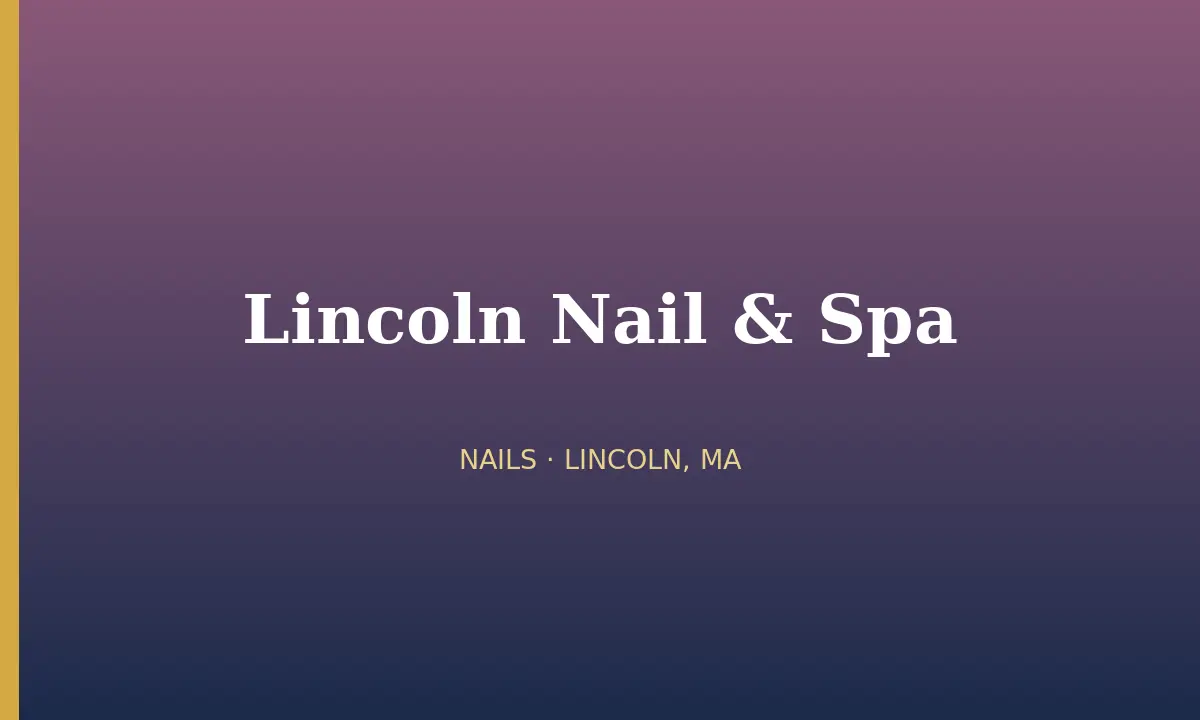 Lincoln Nail & Spa cover