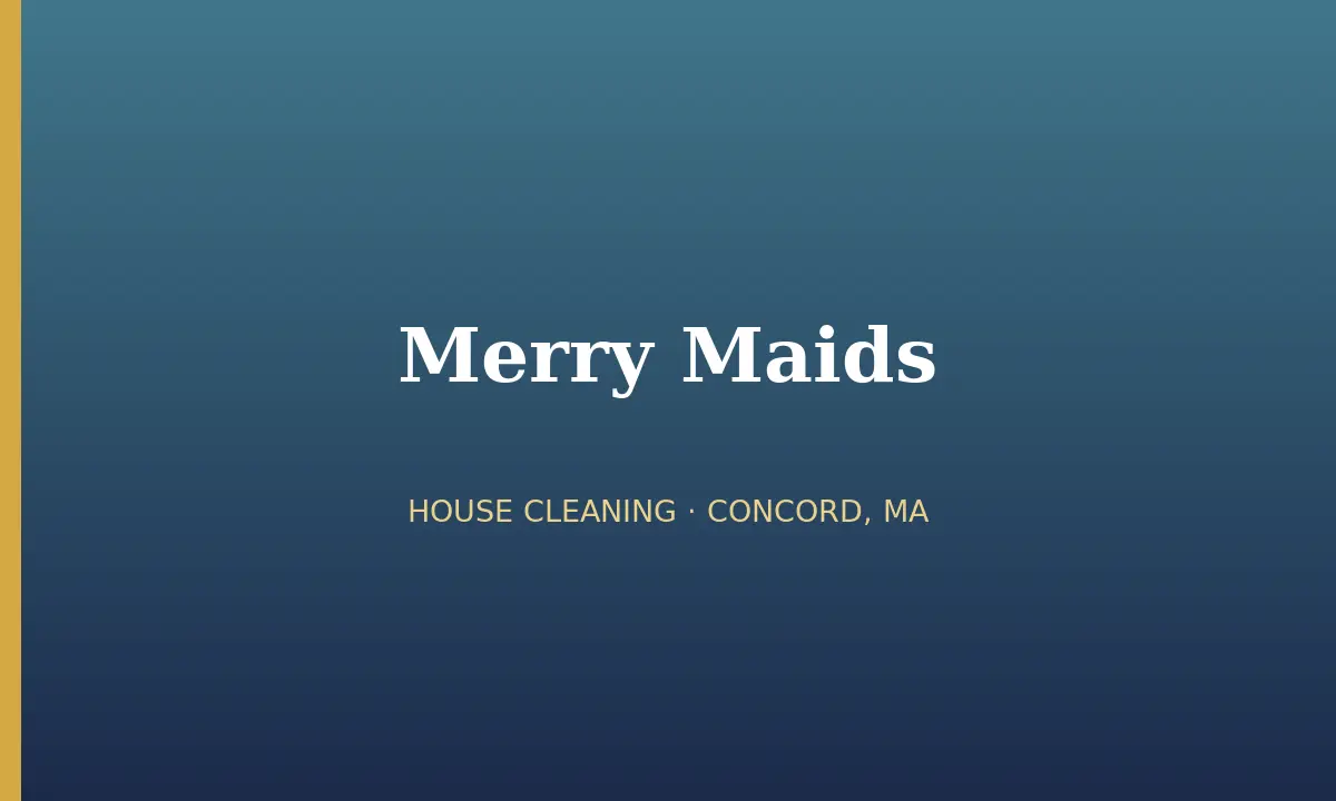 Merry Maids cover