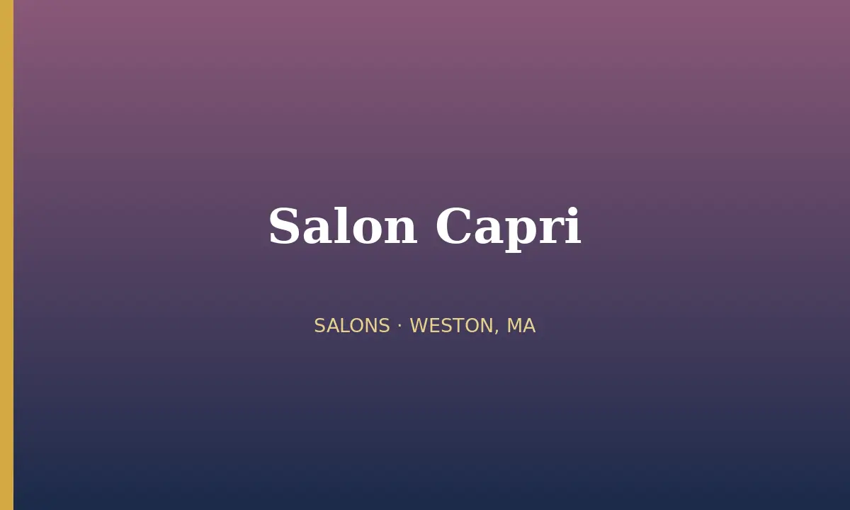 Salon Capri cover