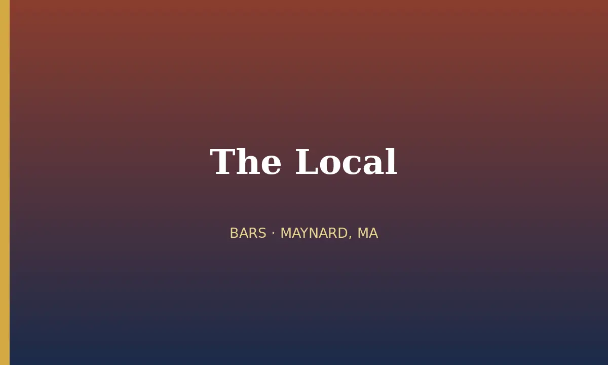 The Local cover