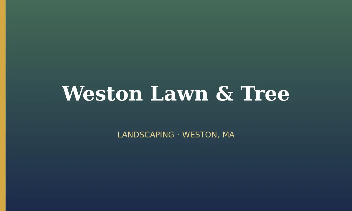 Weston Lawn & Tree cover