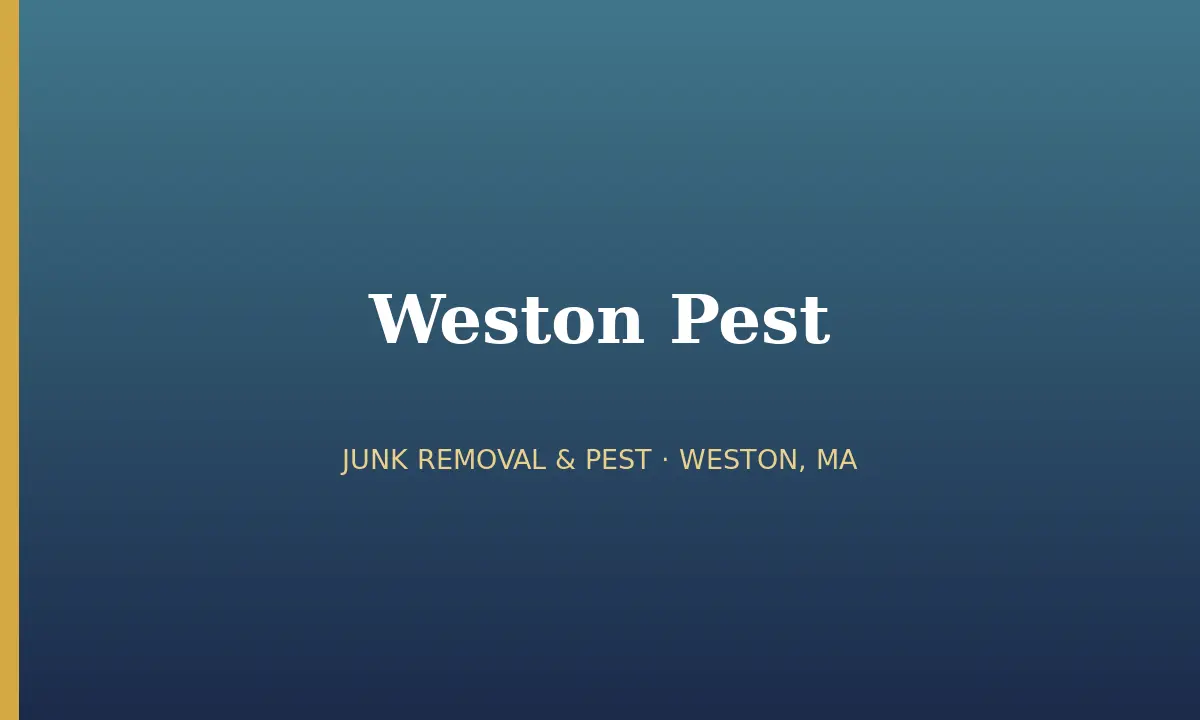 Weston Pest cover